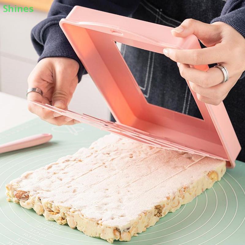 Shines Chất Lượng Cao Nougat Khuôn Bông Tuyết Bánh Ngọt Đáy Khuôn Không sti Khuôn Nướng Làm Mát Thiế