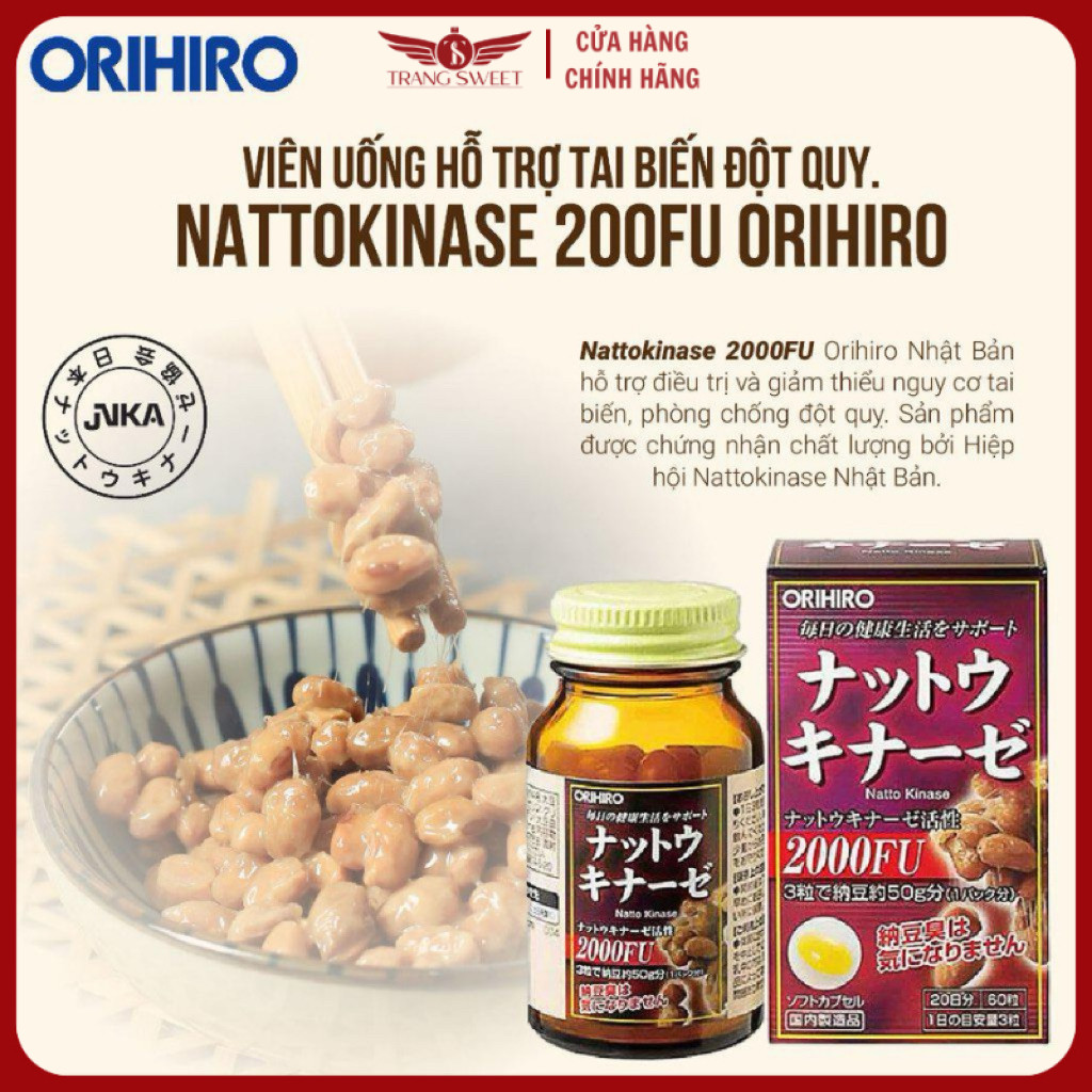 Viên uống Natto 2000 Nhật
