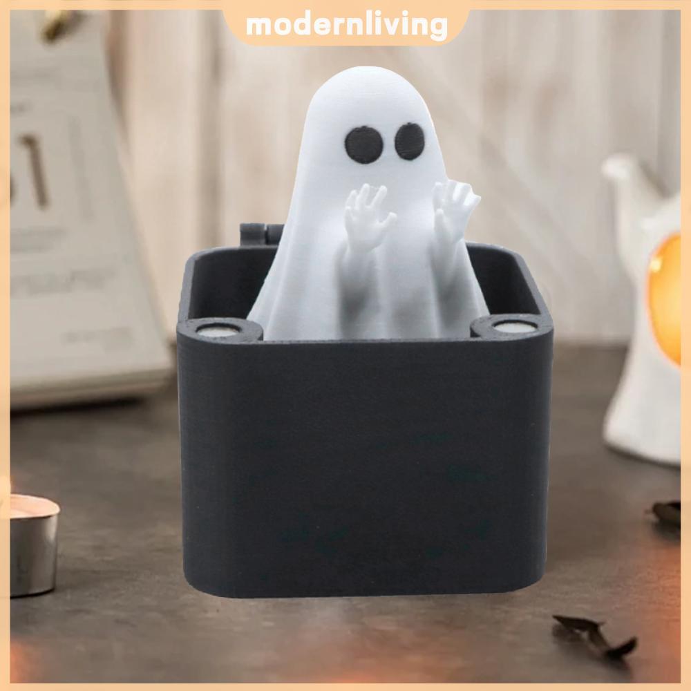 Ghost In A Box Halloween Ghost Figurine Funny Gag Quà tặng Halloween (Sợ hãi) [modernliving.vn]