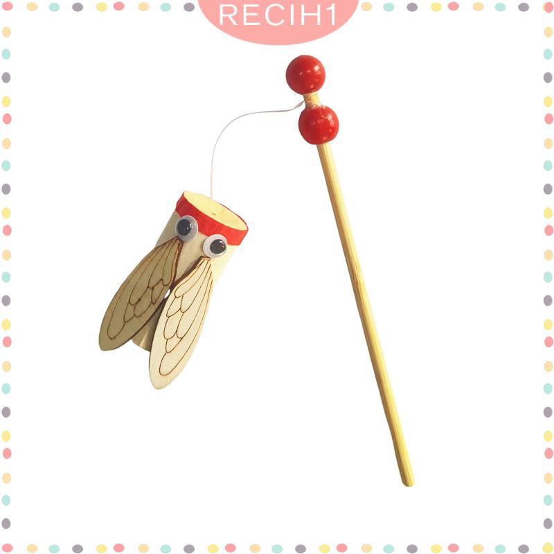 Đồ chơi Cicada gỗ truyền thống Trung Quốc Cicada Bộ tạo âm thanh Cicada Yêu cầu độc đáo
