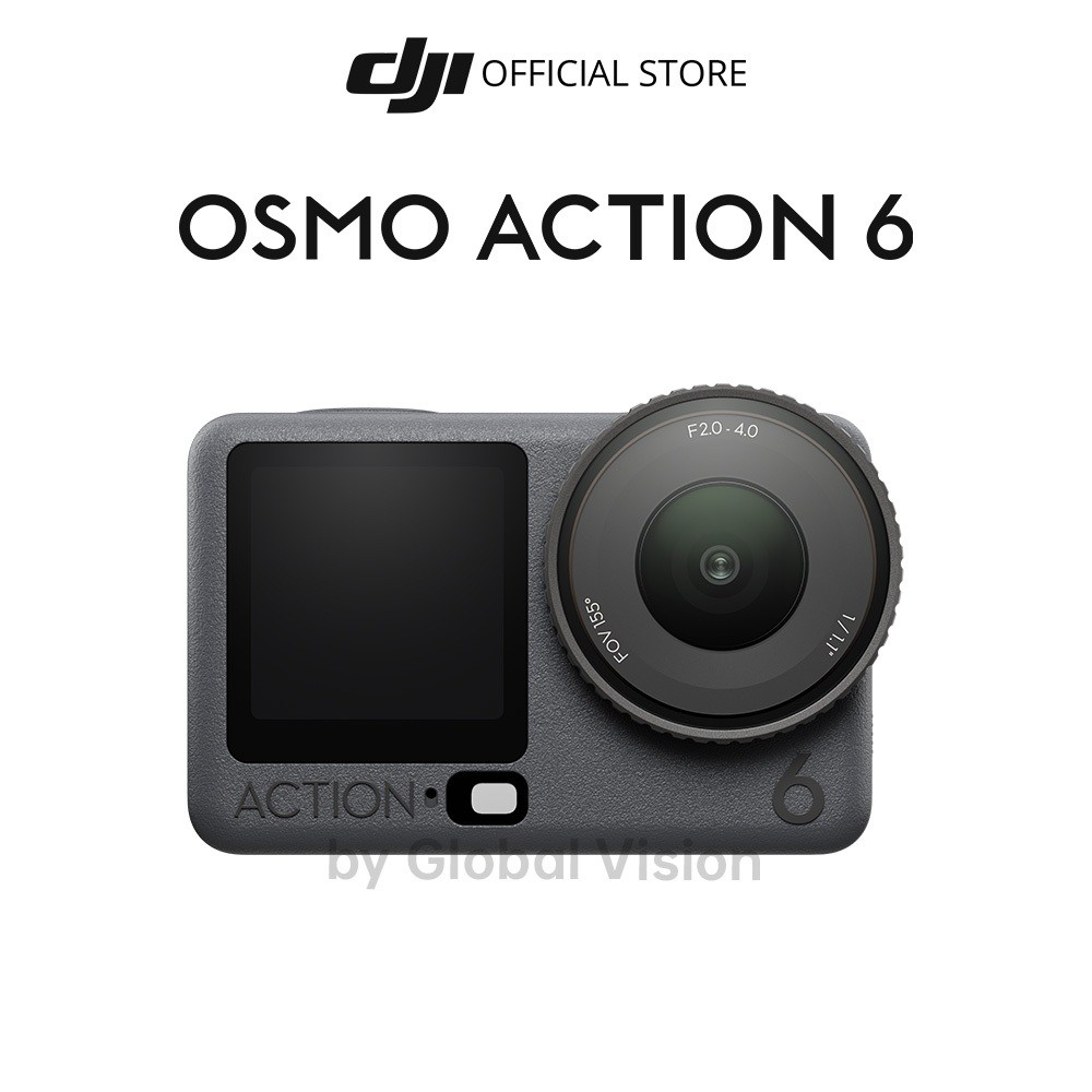 Camera Hành Động DJI Osmo Action 6 – Quay Video 8K, Cảm Biến 1/1.1", Bộ Nhớ Trong 50GB | Chính Hãng BH 12 Tháng | BigBuy360 - bigbuy360.vn
