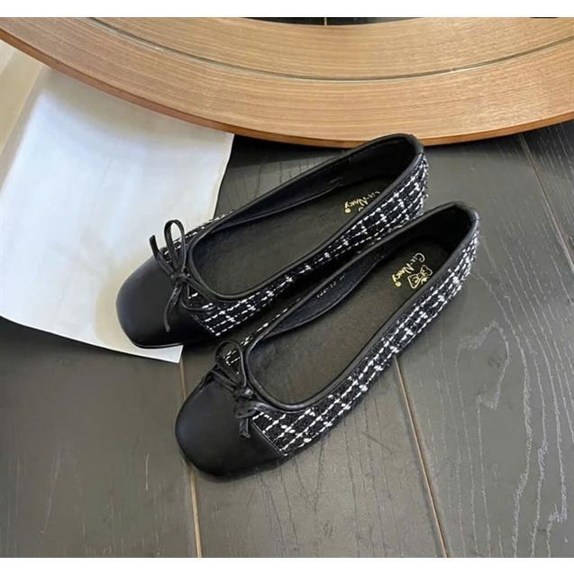 Giày bigsize bệt nơ - hàng qc - size 41 42 43