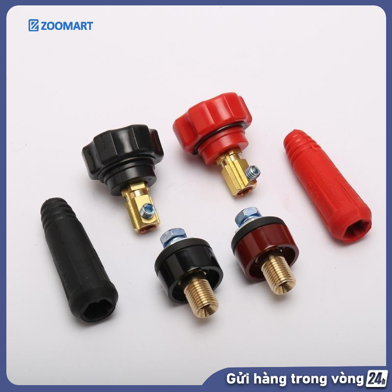 Phụ kiện máy hàn cọc nối ren xoáy DKJ10-25 DKJ35-50 Bộ giắc máy hàn / Giắc máy hàn،Kết nối máy hàn v