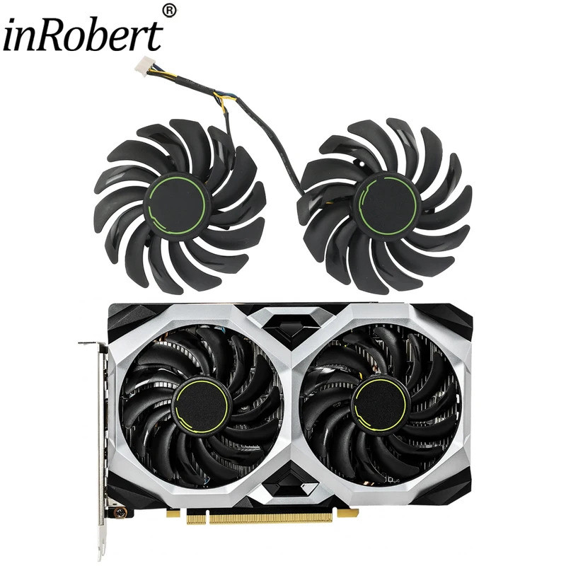 Quạt làm mát 87mm PLD09210S12HH cho MSI GeForce GTX 1660 SUPER 1660Ti RTX 2060 VENTUS XS OC Quạt làm