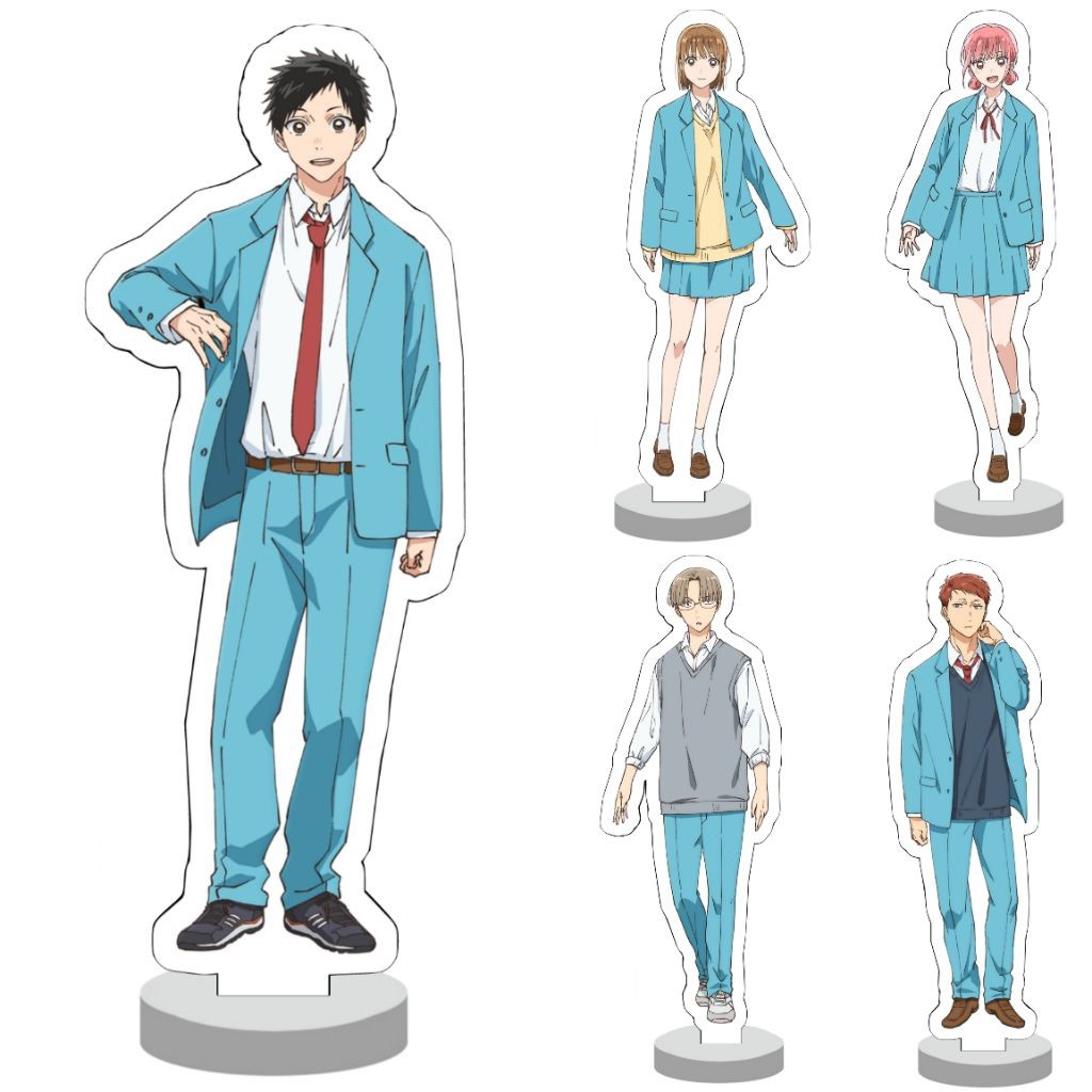 Blue Box Acrylic Standee/Standee Figur Akrilik Anime Blue Box