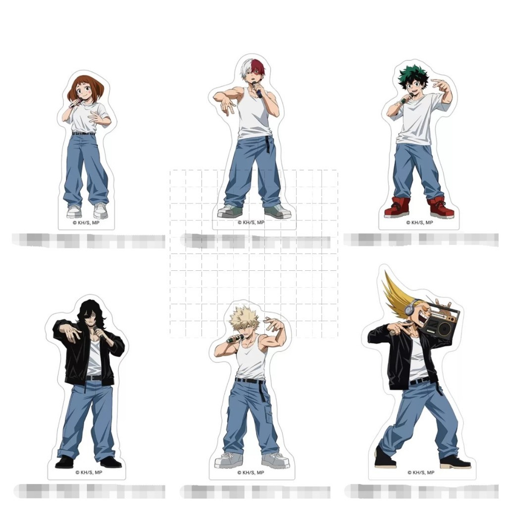 My Hero Academia Boku no Hero Academia Acrylic Stand Figure Deku All Might Kacchan Anime Collectible