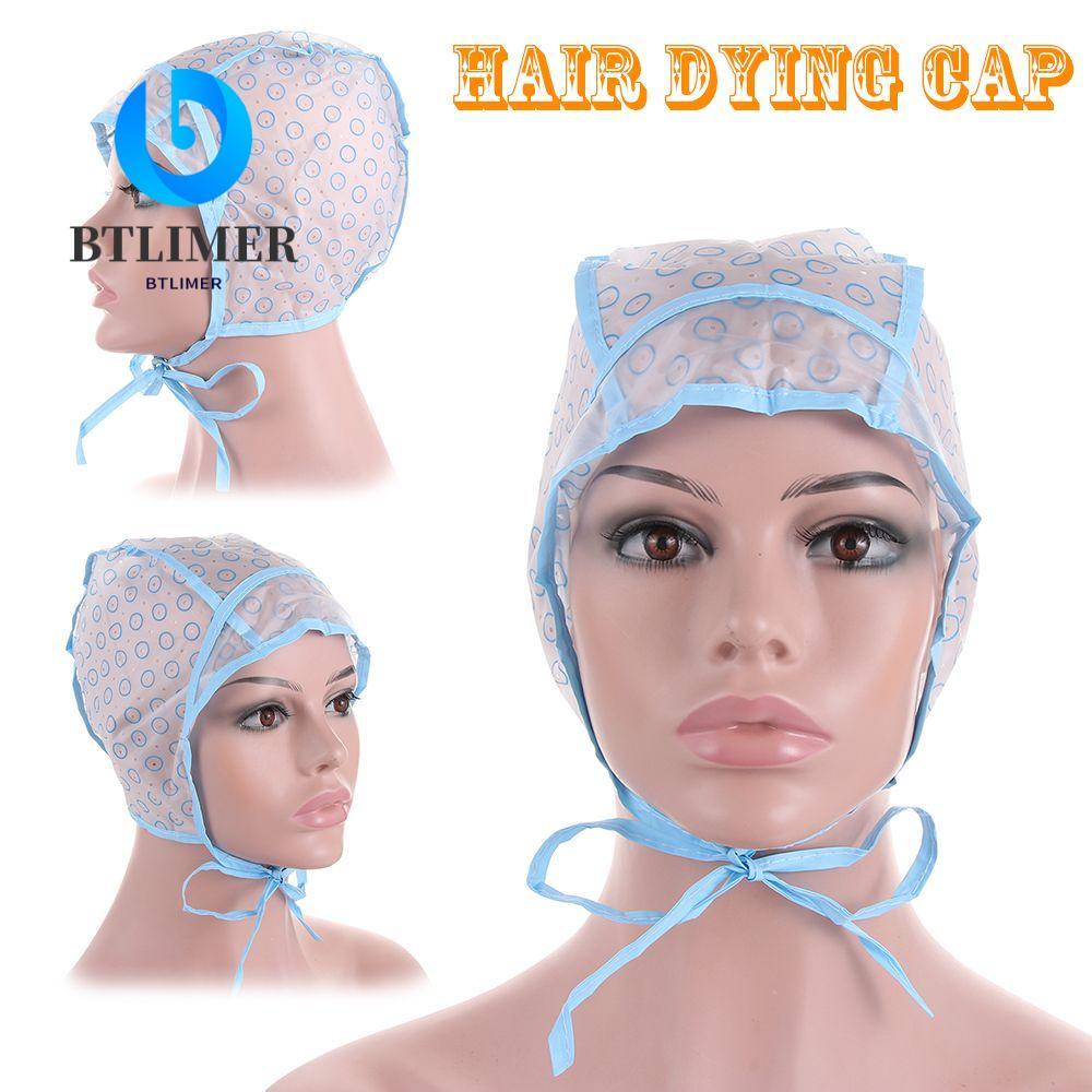 BTLIMER Hair Dying Cap Hook Brush Dụng cụ tạo kiểu nữ Mũ nhuộm