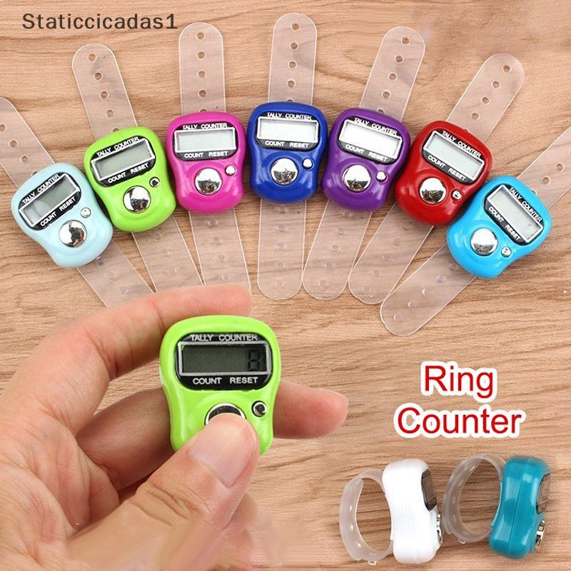 STA Finger Counterpass LED Điện Tử Cầm Tay Tally Counter Clier Counter Ring MZ