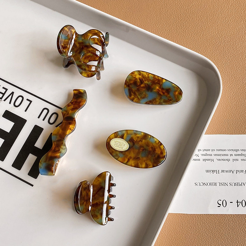 kẹp tóc ngôi sao kẹp tóc mini Kẹp tóc trán cao cấp Acetate