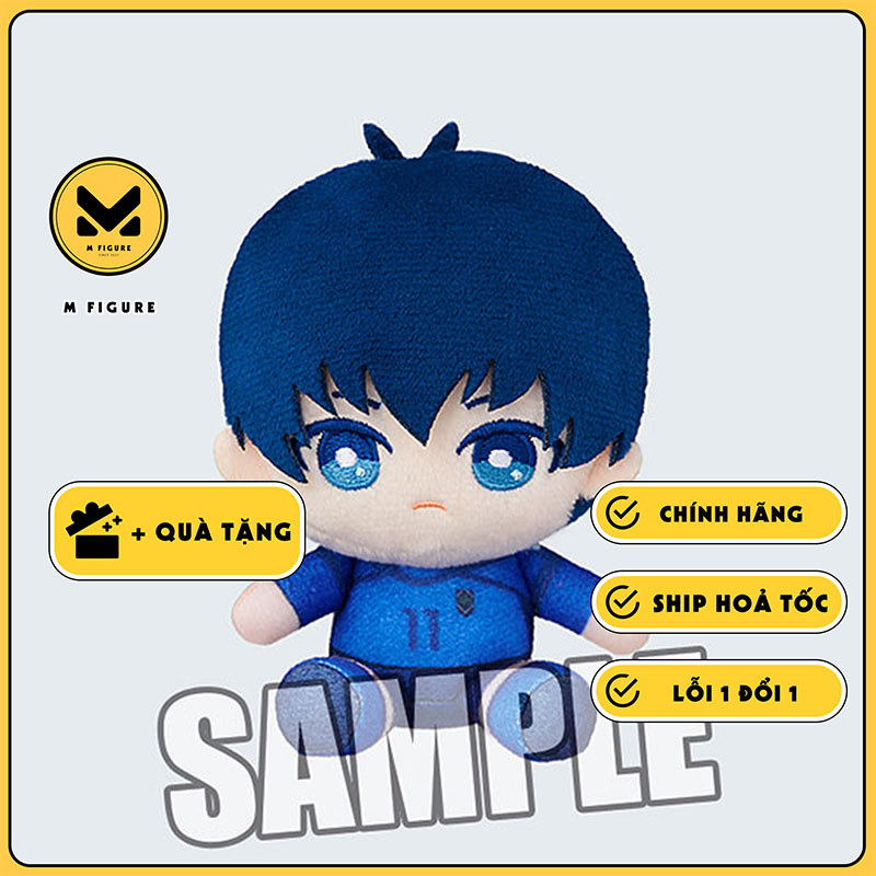 BÔNG Isagi Yoichi - Blue Lock - Chima Colle - Plush Mascot ( Broccoli ) Plushie CHÍNH HÃNG