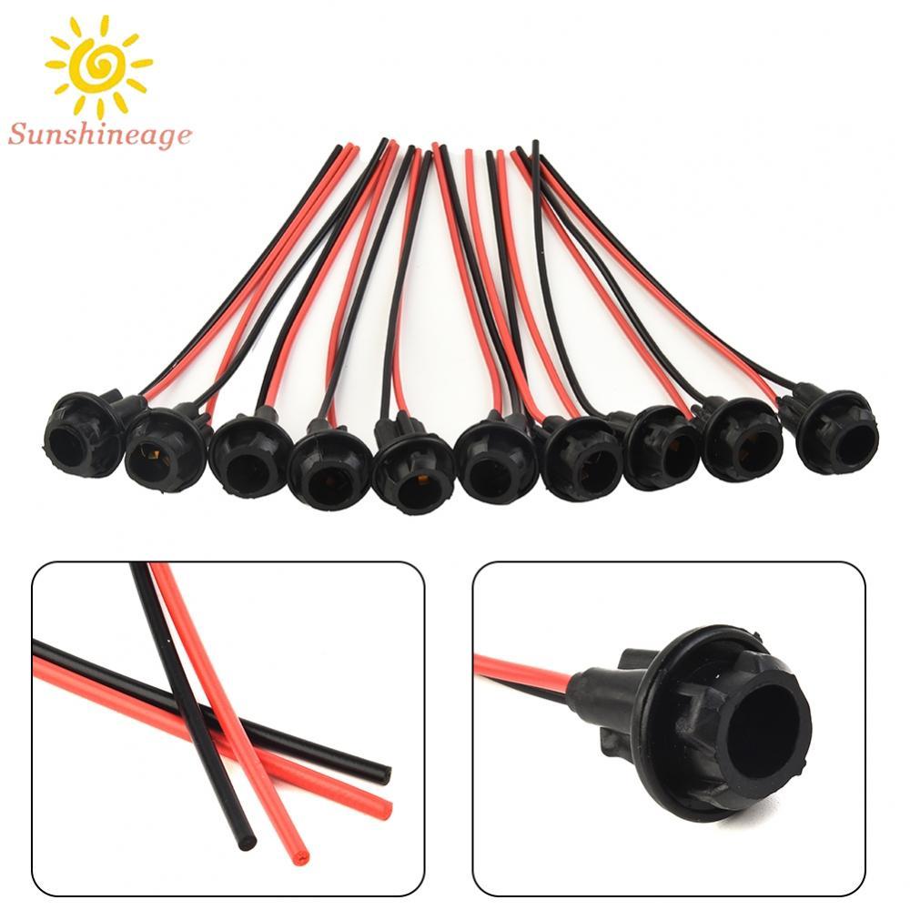 【SUNAGE】T10 Sockets Connector Lamp Socket Light Base Replacement Spare Parts 168 2825【HOT Fashion】