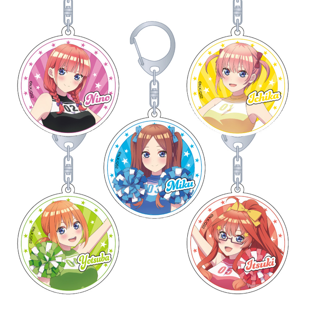 The Quintessential Quintuplets Nakano Ichika Nakano Nino Nakano Miku Nakano Yotsuba Nakano Itsuki Ac