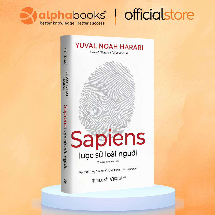 Sách - Sapiens: Lược Sử Loài Người - Yuval Noah Harari (Omega Plus)