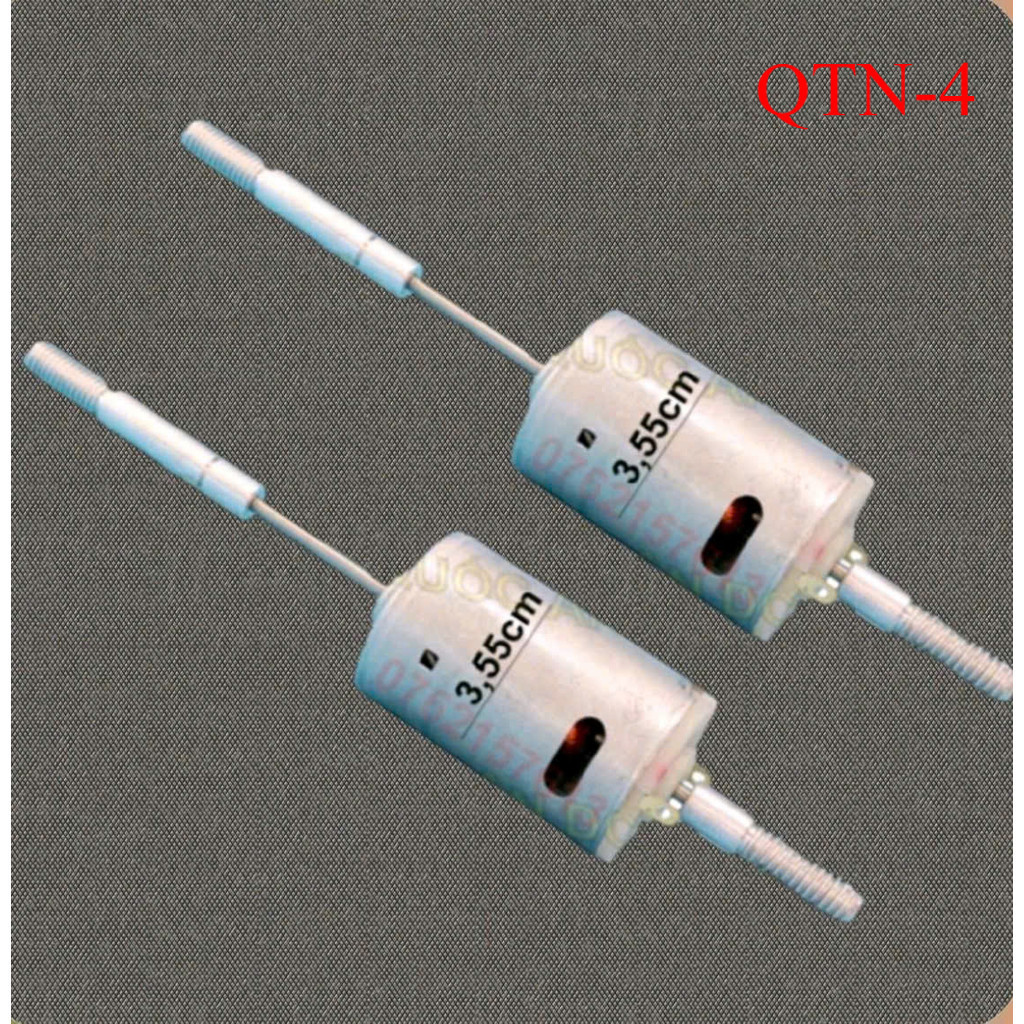 MOTOR CHỔI THAN MÃ 545 NỐI 2 ĐẦU CHẾ QUẠT