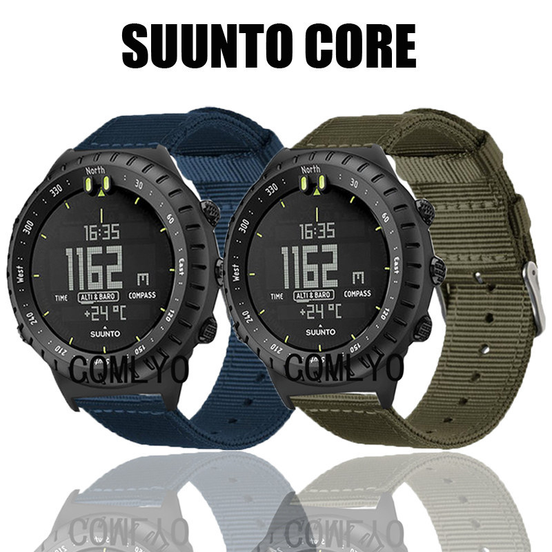 Thích hợp cho SUUNTO CORE ESSENTIAL Original Source Strap Nylon Canvas Thoáng Khí Dây Đeo Tay Nam