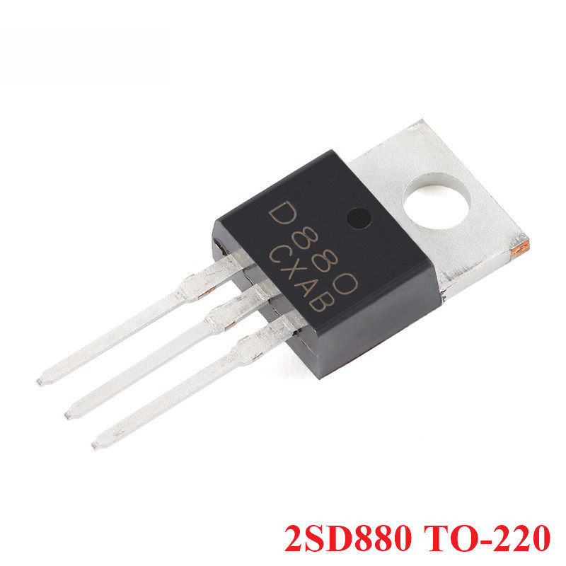 10 Cái / 5 2SD880 KSD880Y TO-220 D880 KSD880-Y KSD880Y TO220 3A 60V NPN Silicon Điện Transistor Trio