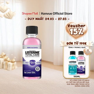 Nước súc miệng Listerine Total Care Zero 100ml
