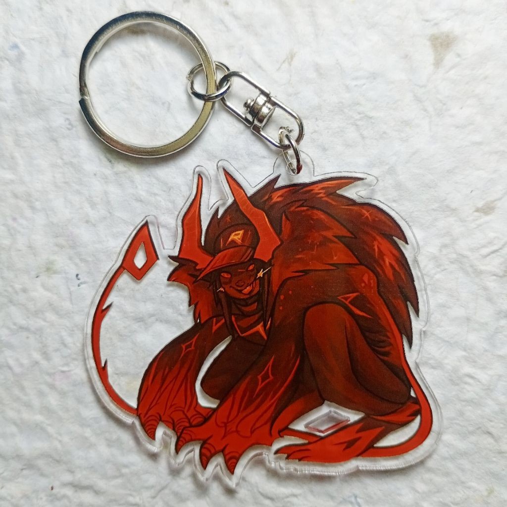 ganci GUEST 666 Forsaken keychain gantungan kunci Forsaken Guest 666