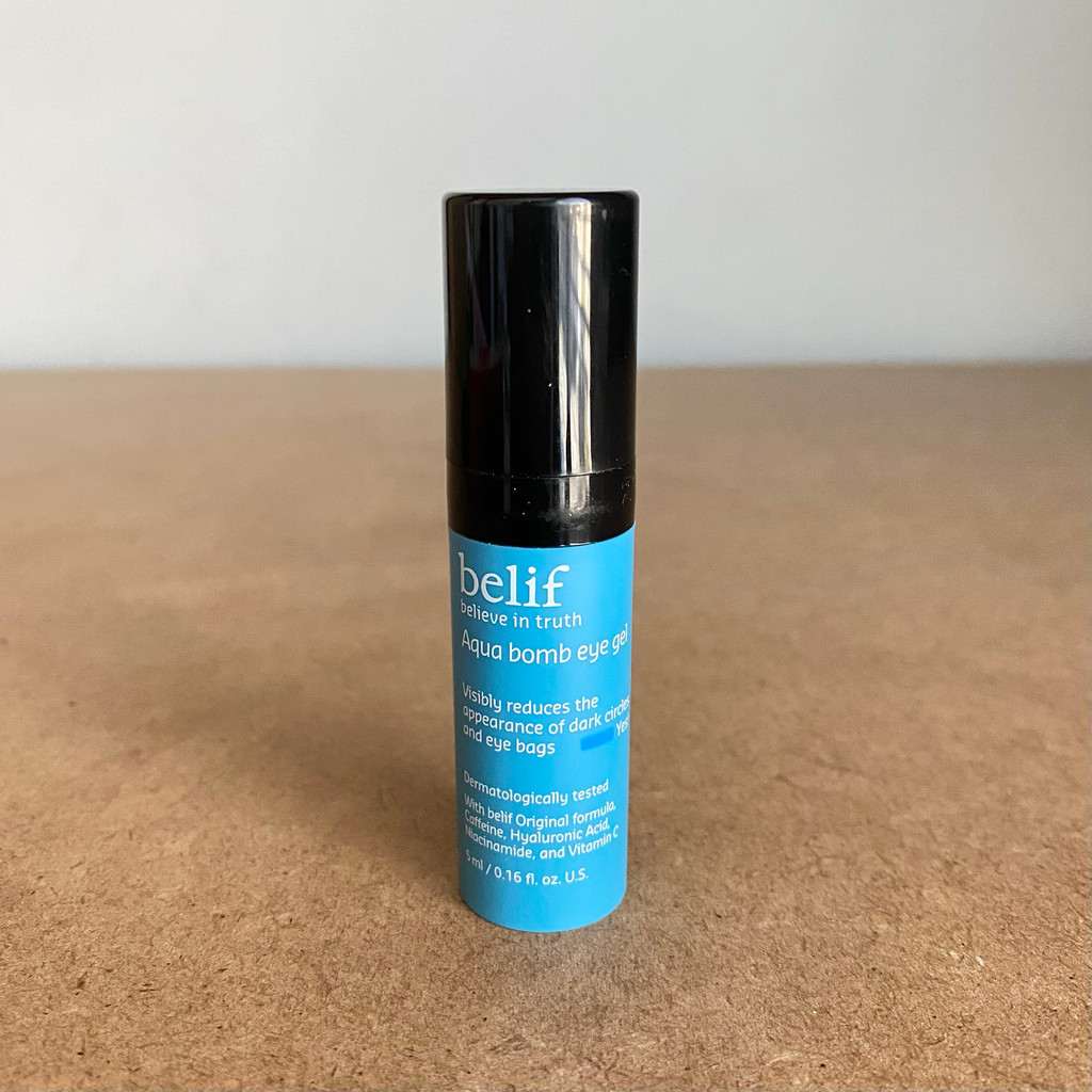 Phiên Bản Mỹ belif belif Nước Giọt Dưỡng Ẩm Mắt Gel Kem Dưỡng Ẩm Dưỡng Ẩm Mẫu 5ml