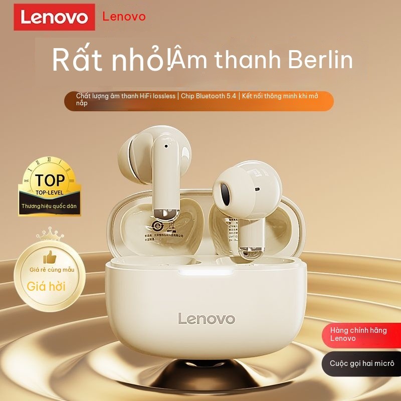 Tai Nghe Bluetooth Lenovo / Lenovo EA110 Thể Thao Nửa Trong Tai Chất Lượng Cao Tuổi Thọ Pin Chạy Nam