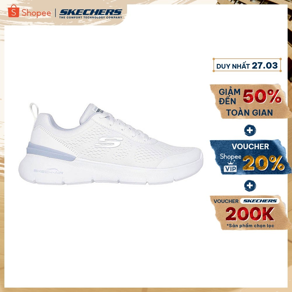 Giày Thể Thao Nữ Skechers Sport Skech-Air Dynamight 2.0 New Heights Thường Ngày - 150370-WLB Memory Foam
