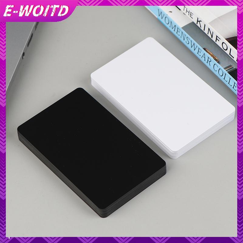 E-WOITD 5 / 10 Chiếc Thẻ Trắng NFC215 Có Thể Ghi Lại NFC NT-AG215 Thẻ PVC nk Dễ Dàng Lập Trình Tiện 