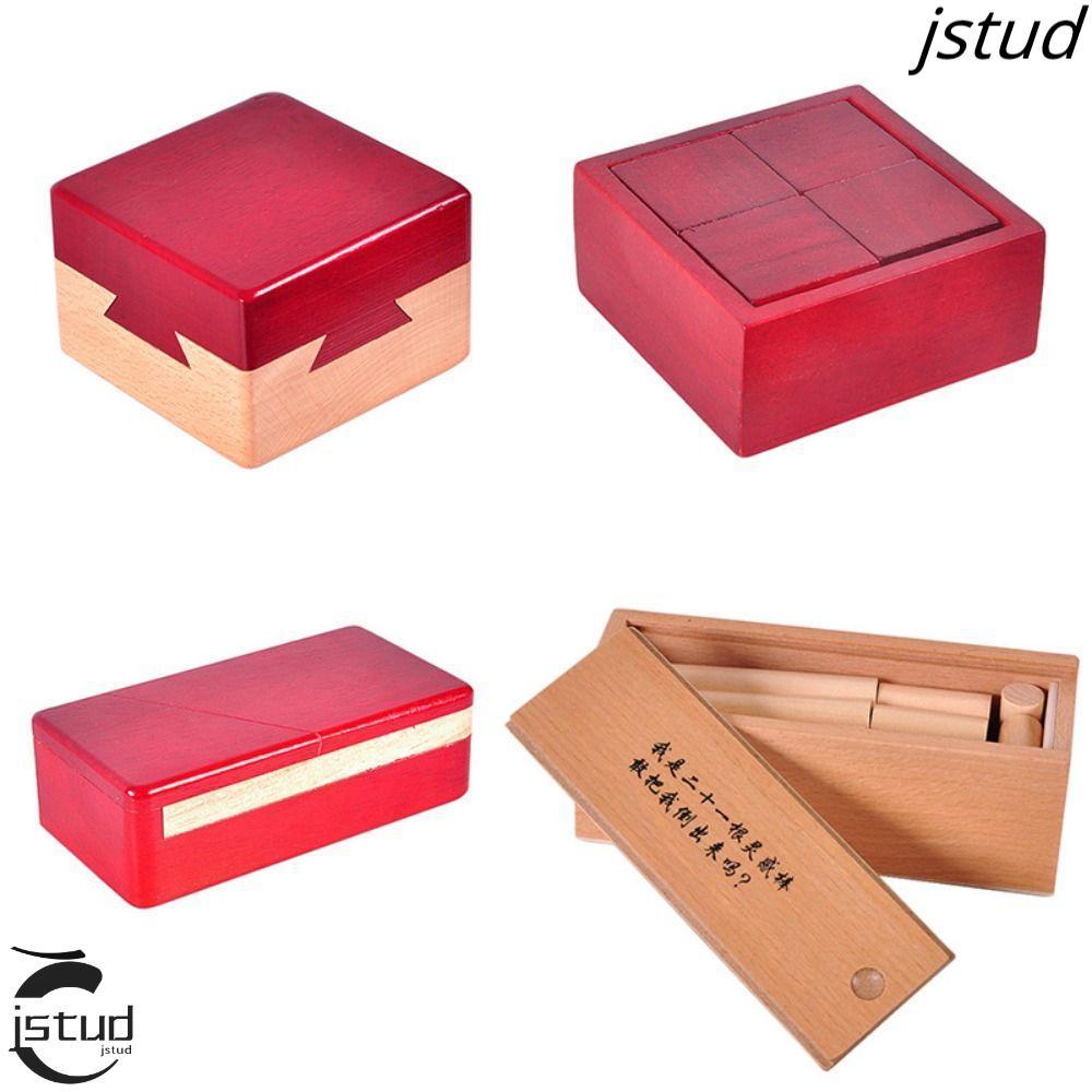 LYXOR Gỗ Brain Teaser Puzzle, Mở khóa Luban Lock IQ Puzzle Mind Brain Teaser, Brain Teaser Puzzles B