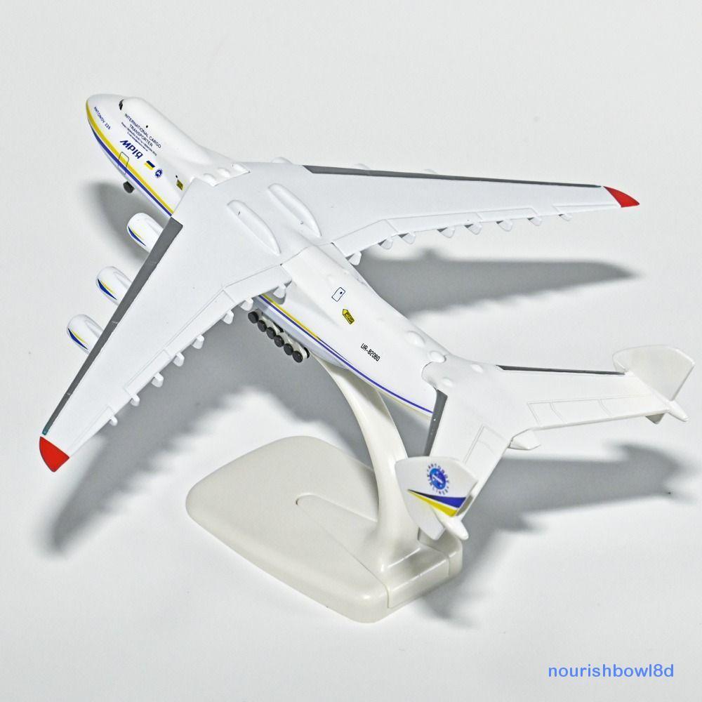 Máy bay mô hình NOURISHBOW AN225, Diecast Replica Antonov an-225, Máy bay tĩnh tỷ lệ 1 / 400 Hợp kim