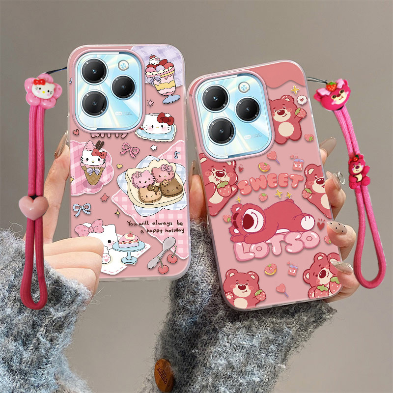 Ốp lưng Infinix Hot 40 Infinix Hot 40 pro tecno spark 20 pro Ốp điện thoại chống rơi dễ thương