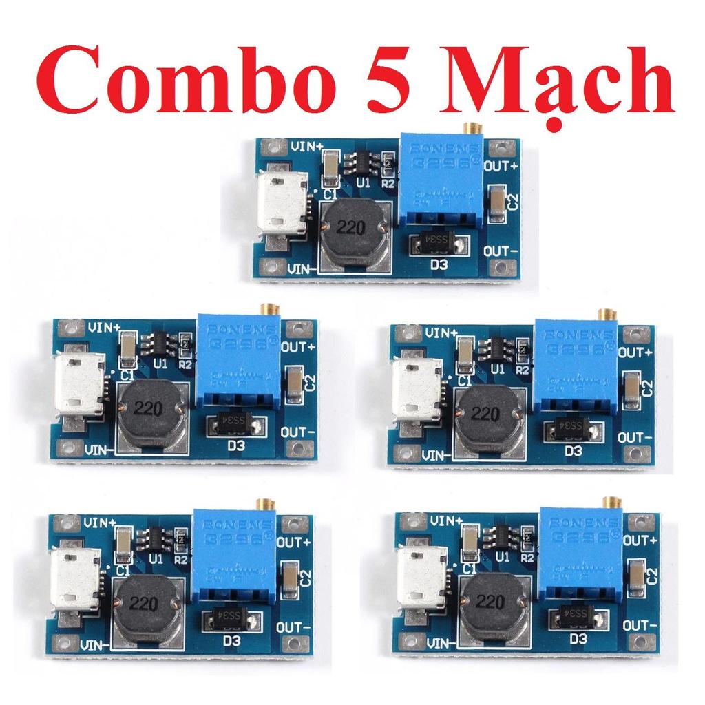 Mạch Tăng Áp Mini có Cổng Micro USB ( XY-016 | MT3608 )