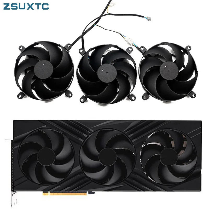 Quạt Làm Mát HL 95MM 4PIN CF1015H12D RTX4080 Siêu Cho PNY GeForce RTX 4080 4080Super VERTO Card Đồ H