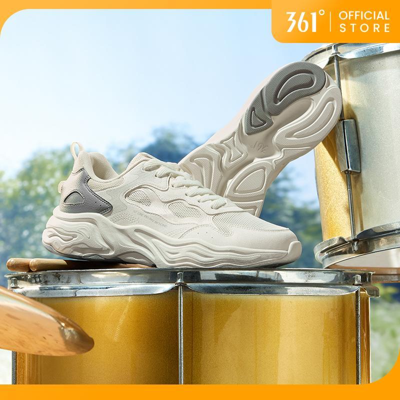 361° Giày thể thao nam Quicksand casual êm chân thoáng khí giày bố thời trang 672516760