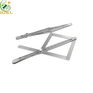 HJKL Công cụ tìm góc góc HJKL, Dụng cụ đo góc có thể mở rộng tự do đa góc, Hợp kim nhôm đo góc có thước đo trong suốt Dụng cụ đo xây dựng