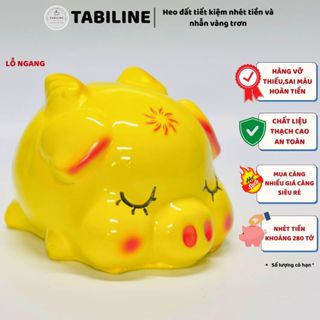 Heo đất ống tiết kiệm tiền lỗ ngang cánh tiên thiền thần cute đáng yêu LD50 - TABILINE