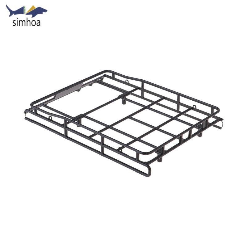 Simhoa Nhựa Mái Giá Đựng Hành Lý 90 D90 RC Xe 1 / 12 RC Pickup DIY Làm Bộ