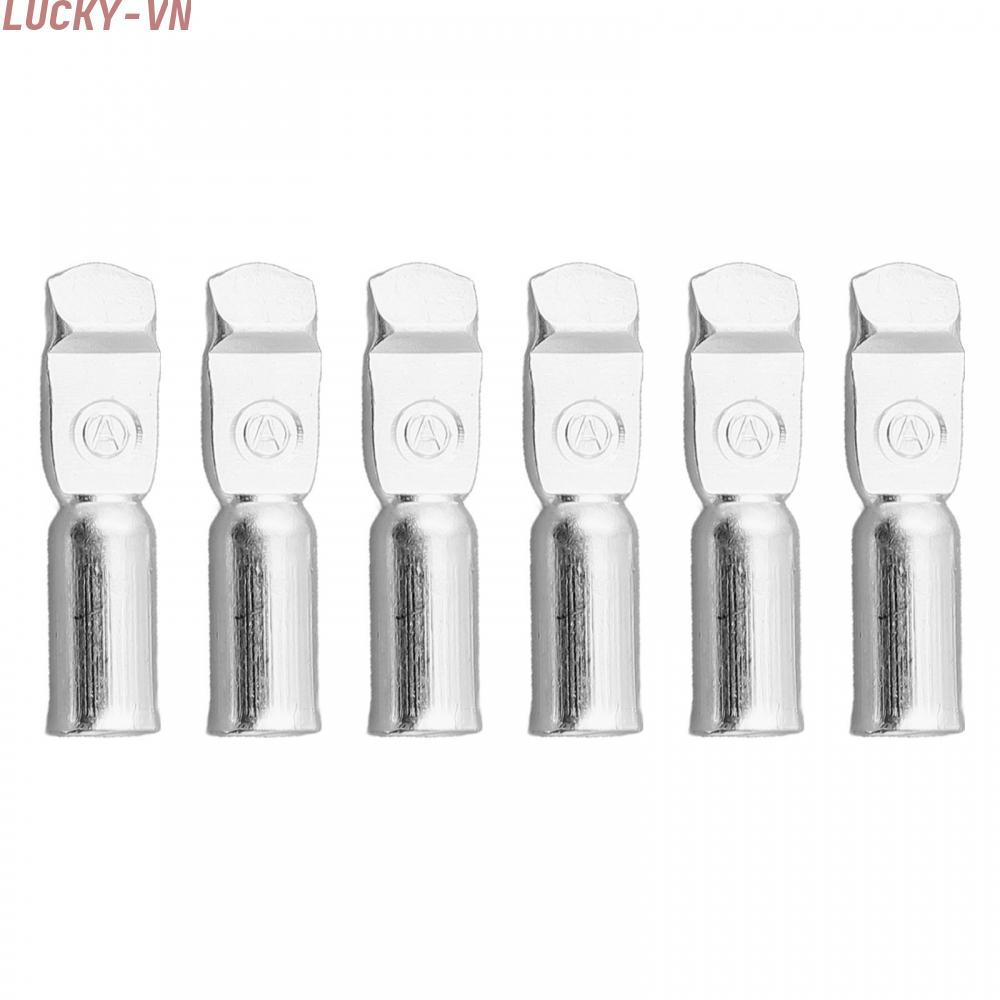 Terminals Connector 6-12AWG 6PCS Terminals 50A For 50/120Amp Connectors