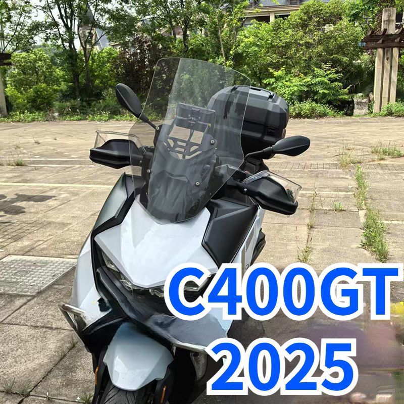 2025 New C400GT Motorcycle Modification: Raised Windshield, C400GT Dedicated Transparent Air Deflect