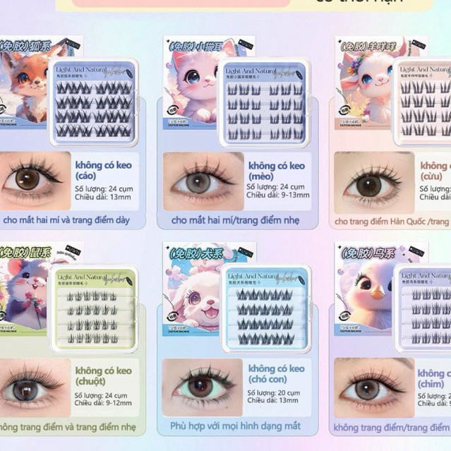 Mi giả tự dính GECOMO (không cần dùng thêm keo)