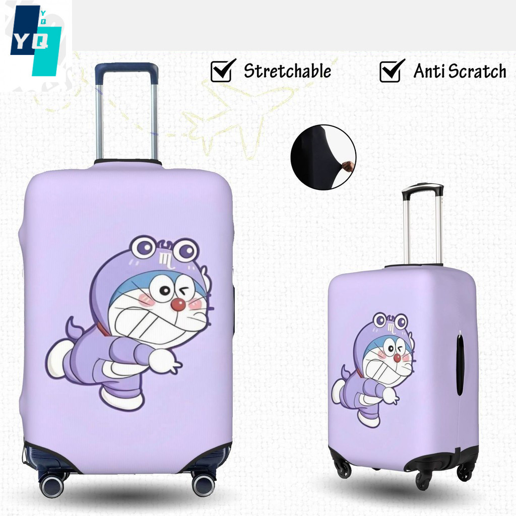 Ngộ nghĩnh Disney Doremon Có Thể Giặt Du Lịch Hành Lý Vui Hoạt Hình Vali Bảo Vệ Phù Hợp Với 18-32 In