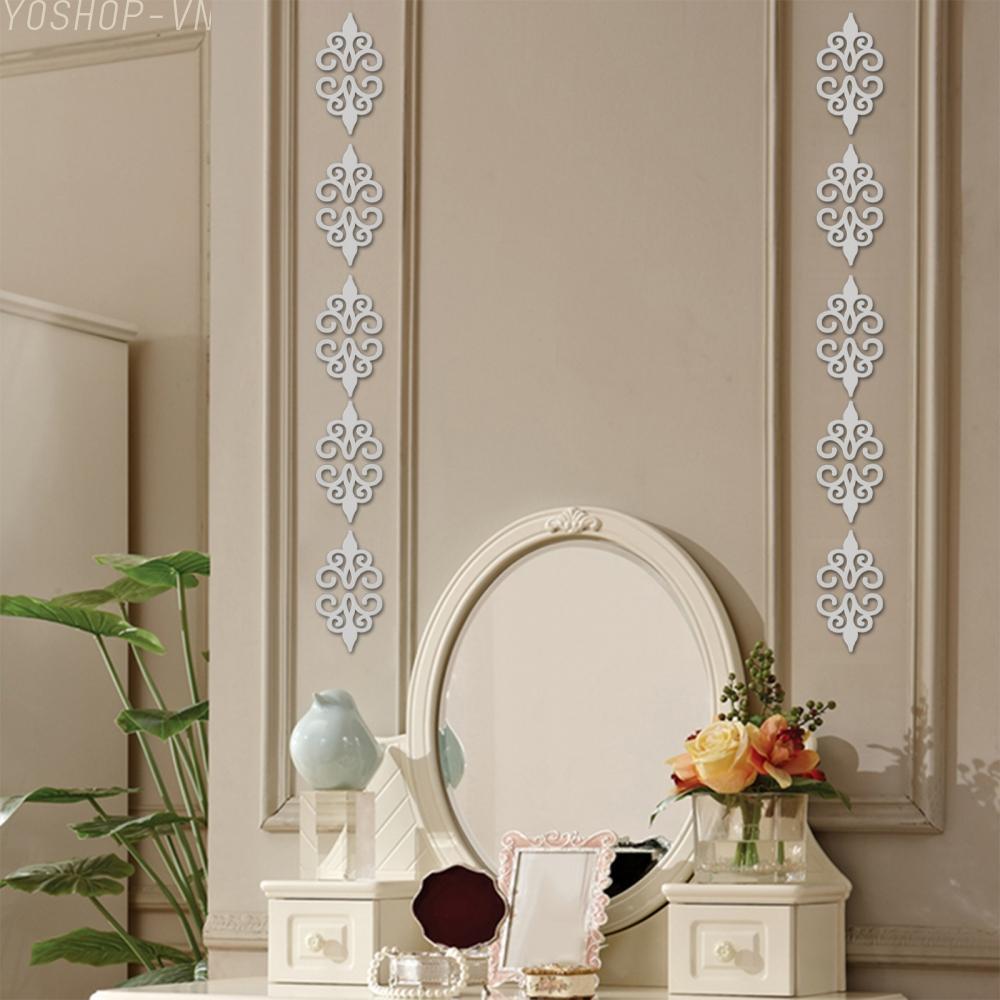 [Ysp]Wall Sticker House Acrylic Decoration Mural 10pcs/Set Non-toxic Convenient