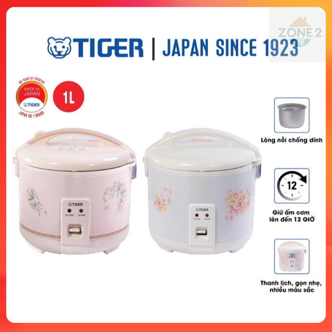 [ Hàng Chính Hãng ] Nồi cơm điện Tiger JNP 1000 dung tích 1 lít