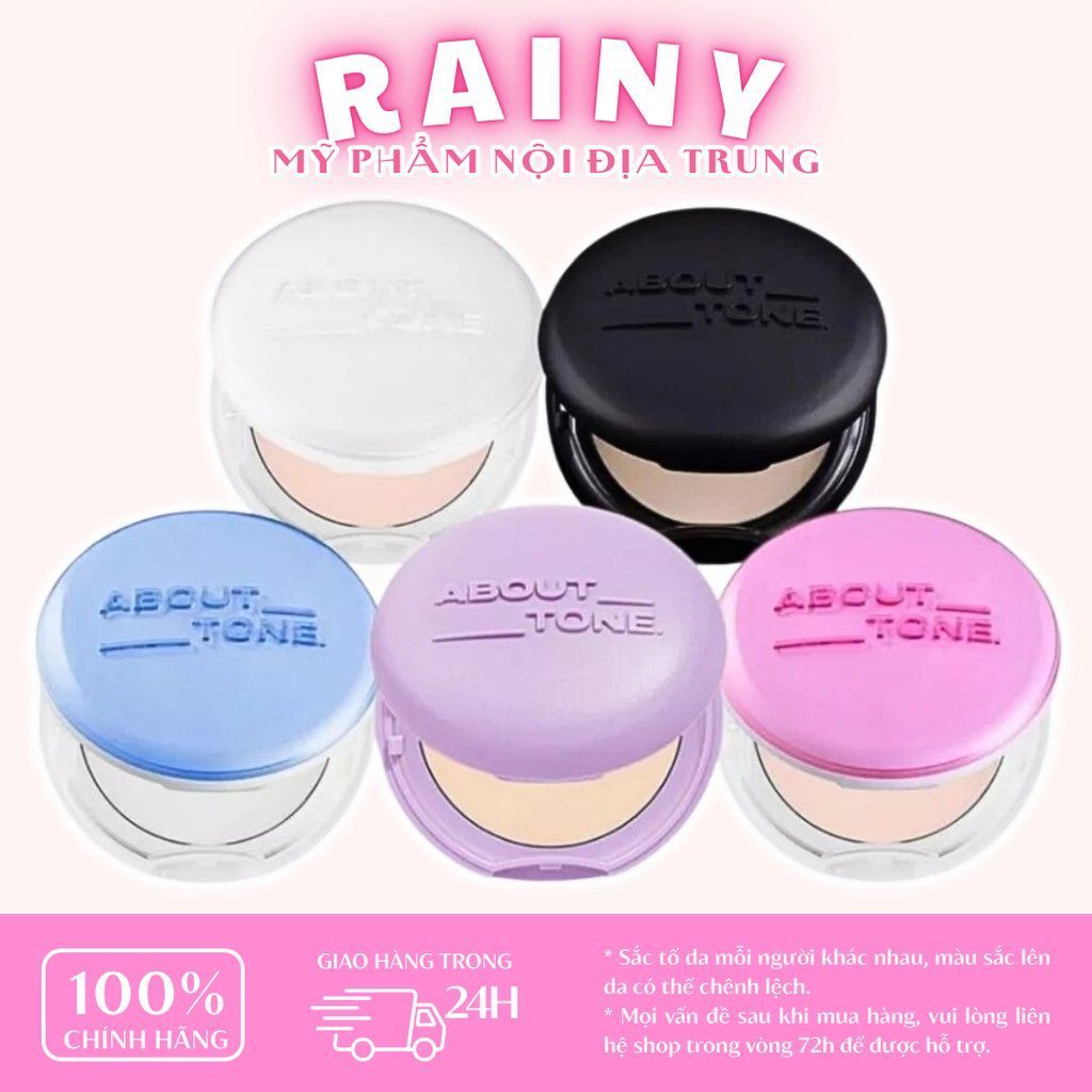 [ABOUT TONE] Phấn phủ nén Eglips About Tone Blur Powder Pact 8g