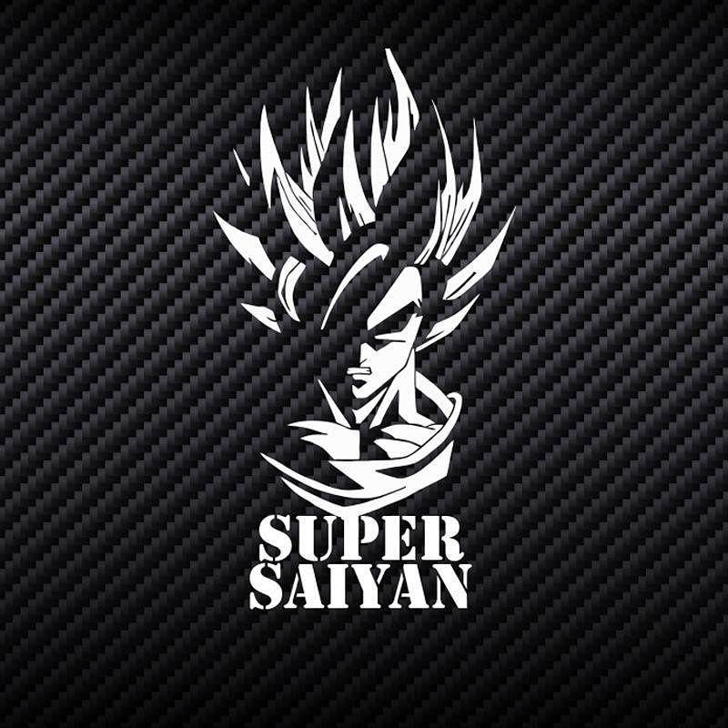 [Dragon Ball] Dragon Ball Z Movie Dragon Ball Monochrome Hollow Reflective Window Automobile Sticker