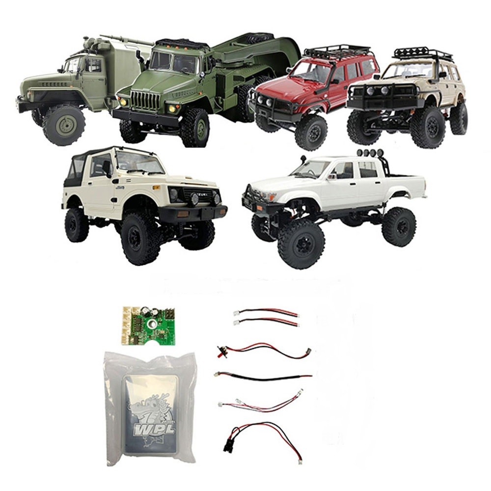 WPL RC Xe Giường Ngắn Pickup Jimny Universal Bluetooth Board Phụ Kiện DIY