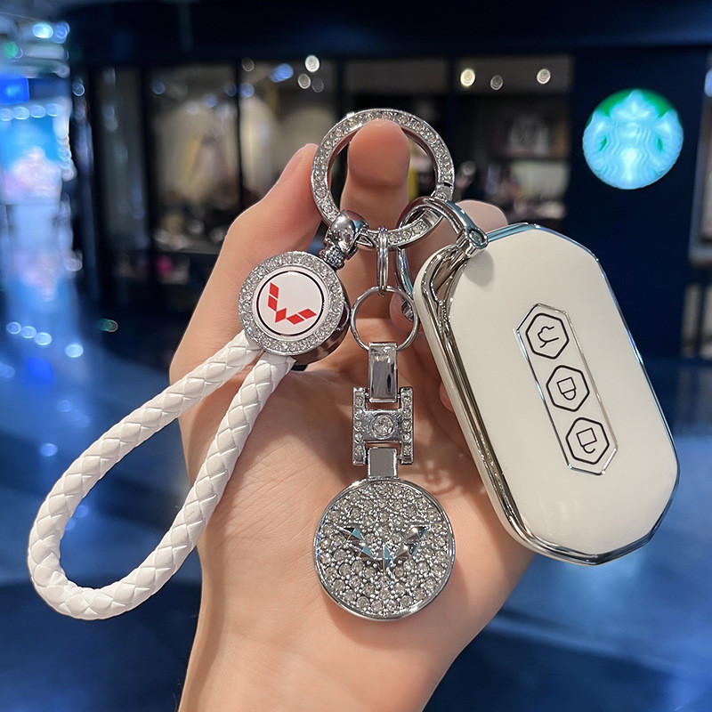 Dành riêng cho Wuling Victory Key Cover 2020 1.5T Wuling Carnival‌ Wuling Kaige Smart Car Key Case K