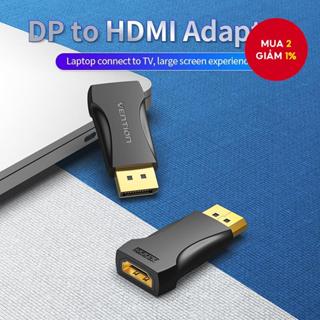 Bộ Chuyển Đổi Vention Dp Sang Hdmi Đực Cái, Chuyển Đổi Video Âm Thanh Mạ Vàng Cổng Hiển Thị Cho PC Laptop