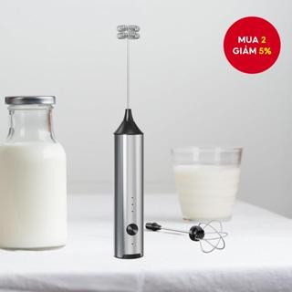 Máy tạo bọt sữa có thể sạc lại Usb - Máy đánh trứng điện 3 tốc độ cho latte cappuccino