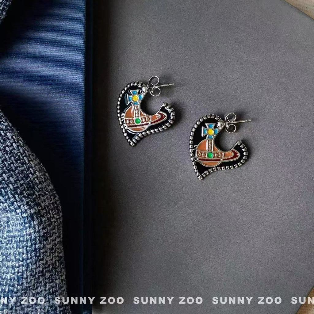 Bông Tai Retro Ngọt Ngào Thuộc Thương Hiệu Sunnyzoo/Fuxing Century - Thiết Kế Cao Cấp