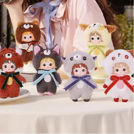 Heyone FURFUR Hộp mù thời gian mơ được khâu hợp thời trang Chơi tay-Run