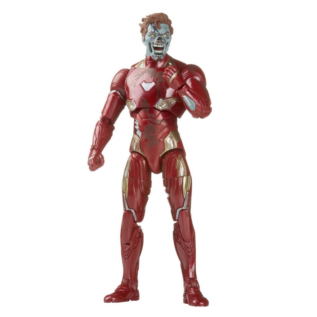 Hasbro MARVEL Legends Series MCU Disney Plus iu g s xy ra nu M hnh ng Zombie Iron Man Kch thc 6 inch